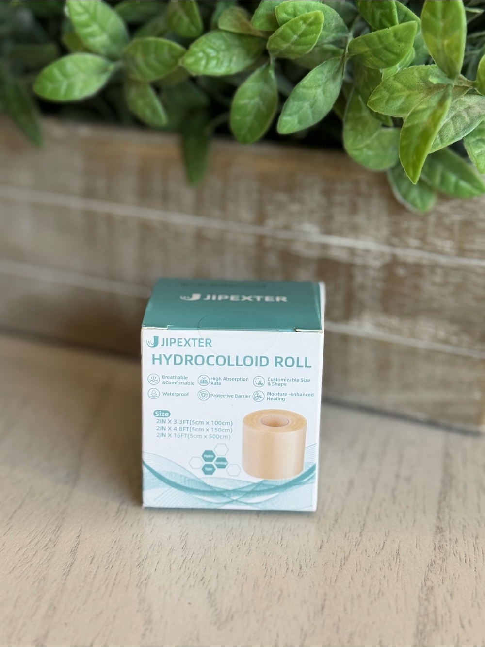 Jipexter Hydrocolloid Roll - Beige Skin Adhesive Dressing